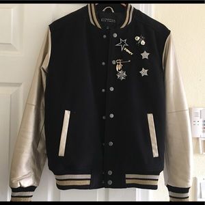 Express wool women bomber jacket